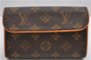 Authentic Louis Vuitton Monogram Pochette Florentine Pouch Waist Bag LV 2407F