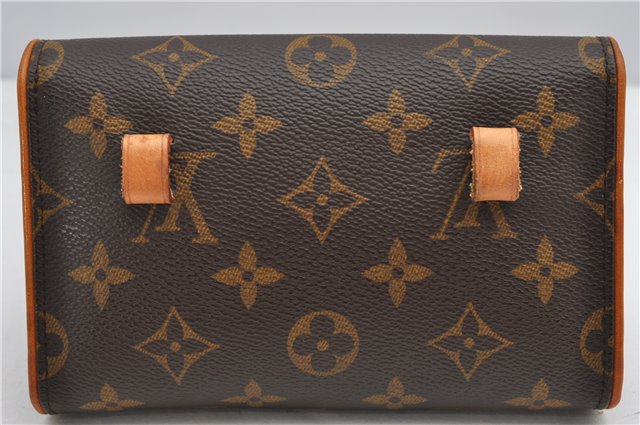 Authentic Louis Vuitton Monogram Pochette Florentine Pouch Waist Bag LV 2407F