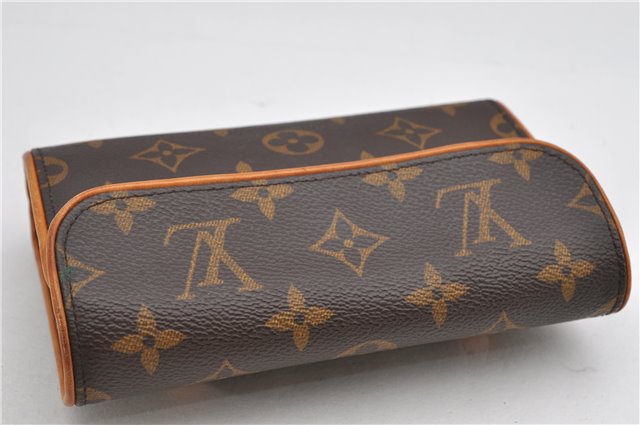 Authentic Louis Vuitton Monogram Pochette Florentine Pouch Waist Bag LV 2407F
