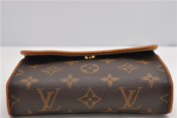 Authentic Louis Vuitton Monogram Pochette Florentine Pouch Waist Bag LV 2407F