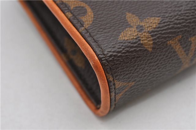 Authentic Louis Vuitton Monogram Pochette Florentine Pouch Waist Bag LV 2407F