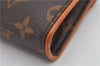 Authentic Louis Vuitton Monogram Pochette Florentine Pouch Waist Bag LV 2407F