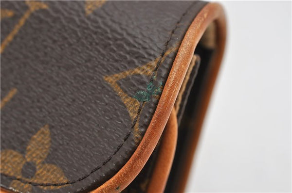 Authentic Louis Vuitton Monogram Pochette Florentine Pouch Waist Bag LV 2407F