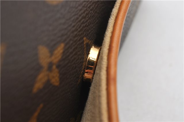 Authentic Louis Vuitton Monogram Pochette Florentine Pouch Waist Bag LV 2407F