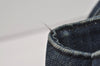 Authentic PRADA Vintage Canapa M Denim Tote Hand Bag Blue 2408I