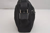 Authentic PRADA Nylon Tessuto Leather Shoulder Cross Body Bag Purse Black 2409I