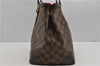 Authentic Louis Vuitton Damier Hampstead PM Shoulder Tote Bag N51205 LV 2410F