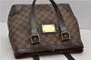 Authentic Louis Vuitton Damier Hampstead PM Shoulder Tote Bag N51205 LV 2410F