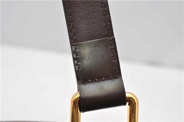 Authentic Louis Vuitton Damier Hampstead PM Shoulder Tote Bag N51205 LV 2410F