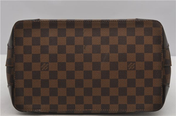 Authentic Louis Vuitton Damier Hampstead PM Shoulder Tote Bag N51205 LV 2410F