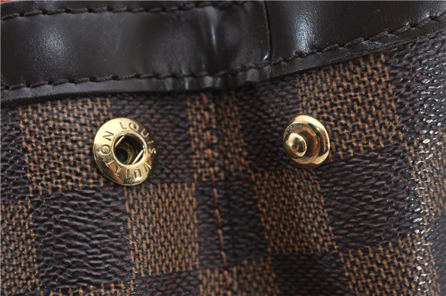 Authentic Louis Vuitton Damier Hampstead PM Shoulder Tote Bag N51205 LV 2410F