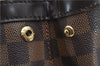 Authentic Louis Vuitton Damier Hampstead PM Shoulder Tote Bag N51205 LV 2410F