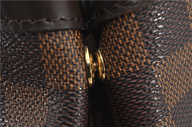 Authentic Louis Vuitton Damier Hampstead PM Shoulder Tote Bag N51205 LV 2410F