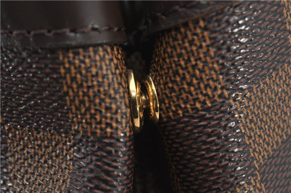 Authentic Louis Vuitton Damier Hampstead PM Shoulder Tote Bag N51205 LV 2410F