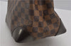 Authentic Louis Vuitton Damier Hampstead PM Shoulder Tote Bag N51205 LV 2410F