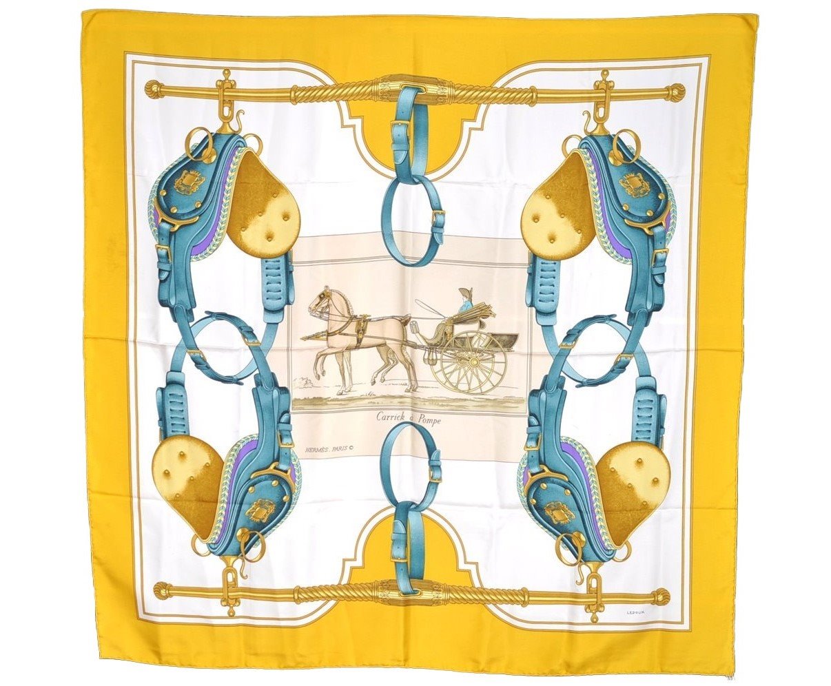 Authentic HERMES Carre 90 Scarf 