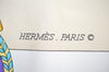 Authentic HERMES Carre 90 Scarf "Carrick ? Pompe" Silk Yellow 2410I