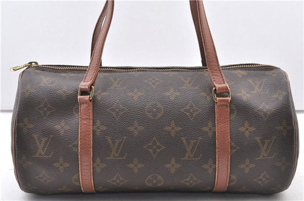 Authentic Louis Vuitton Monogram Papillon 30 Hand Bag Old Model LV 2413F