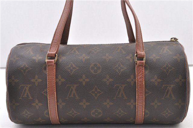 Authentic Louis Vuitton Monogram Papillon 30 Hand Bag Old Model LV 2413F