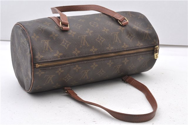 Authentic Louis Vuitton Monogram Papillon 30 Hand Bag Old Model LV 2413F