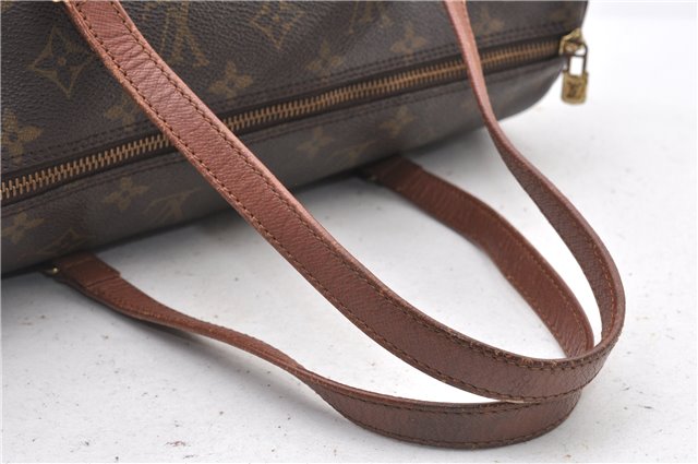 Authentic Louis Vuitton Monogram Papillon 30 Hand Bag Old Model LV 2413F