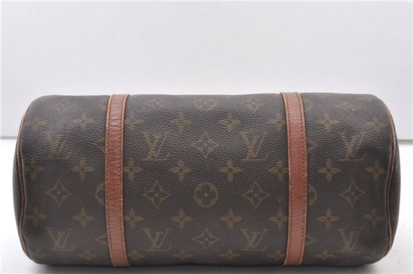 Authentic Louis Vuitton Monogram Papillon 30 Hand Bag Old Model LV 2413F