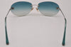 Authentic CHANEL Sunglasses CC Logos CoCo Mark Titanium 4013 Blue 2414I