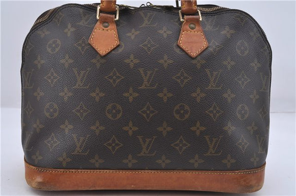 Authentic Louis Vuitton Monogram Alma Hand Bag M51130 LV 2416D