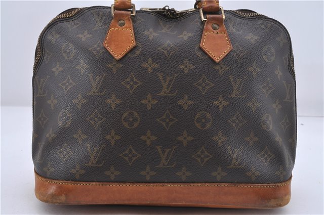 Authentic Louis Vuitton Monogram Alma Hand Bag M51130 LV 2416D