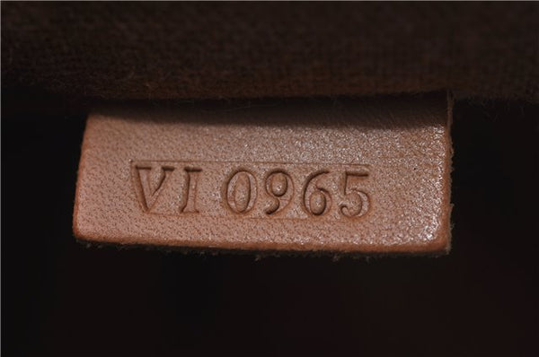 Authentic Louis Vuitton Monogram Alma Hand Bag M51130 LV 2416D