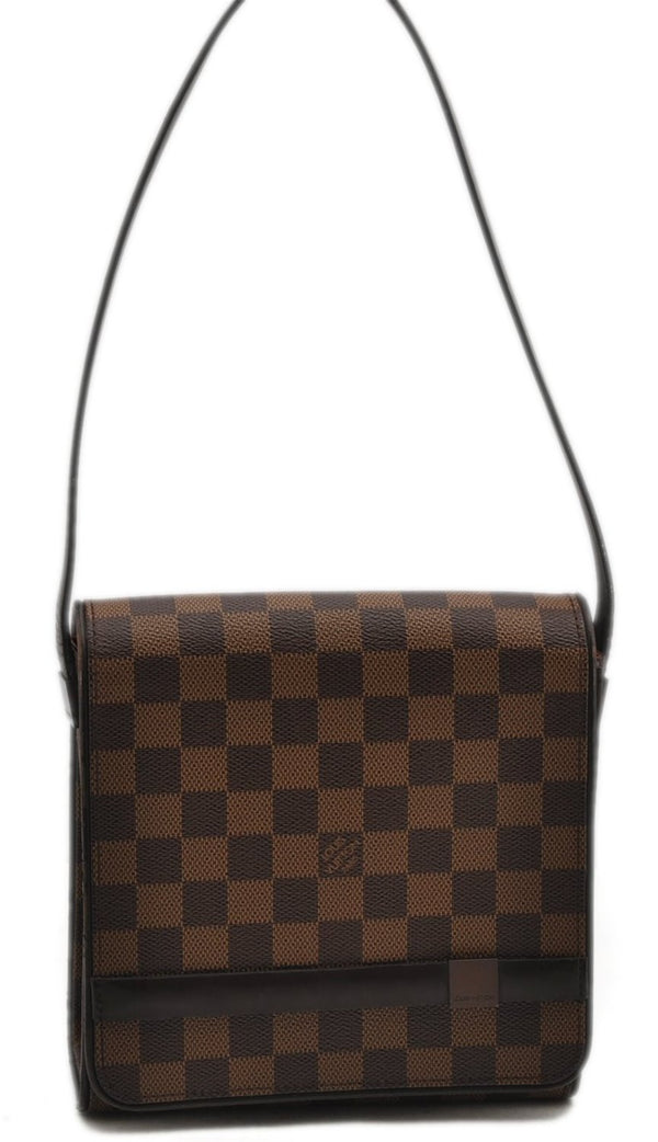 Authentic Louis Vuitton Damier Tribeca Mini Shoulder Bag Purse N51162 LV 2416F