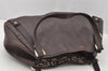 Authentic GUCCI Guccissima Abbey Shoulder Tote Bag GG Leather 130736 Brown 2416I