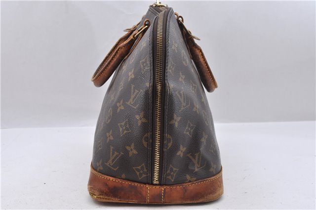 Authentic Louis Vuitton Monogram Alma Hand Bag M51130 LV Junk 2417D