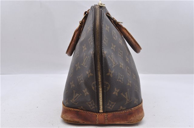 Authentic Louis Vuitton Monogram Alma Hand Bag M51130 LV Junk 2417D