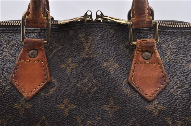 Authentic Louis Vuitton Monogram Alma Hand Bag M51130 LV Junk 2417D