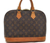 Authentic Louis Vuitton Monogram Alma Hand Bag Purse M51130 LV 2418D