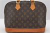 Authentic Louis Vuitton Monogram Alma Hand Bag Purse M51130 LV 2418D