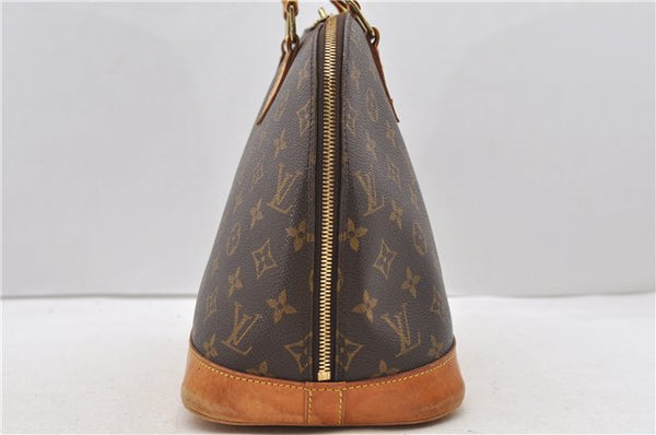 Authentic Louis Vuitton Monogram Alma Hand Bag Purse M51130 LV 2418D
