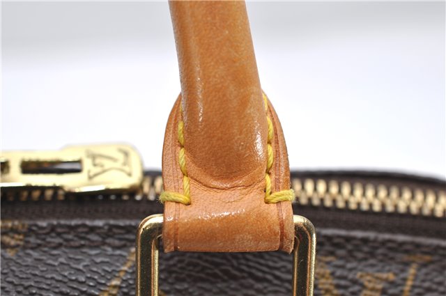 Authentic Louis Vuitton Monogram Alma Hand Bag Purse M51130 LV 2418D