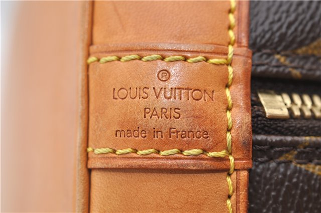 Authentic Louis Vuitton Monogram Alma Hand Bag Purse M51130 LV 2418D