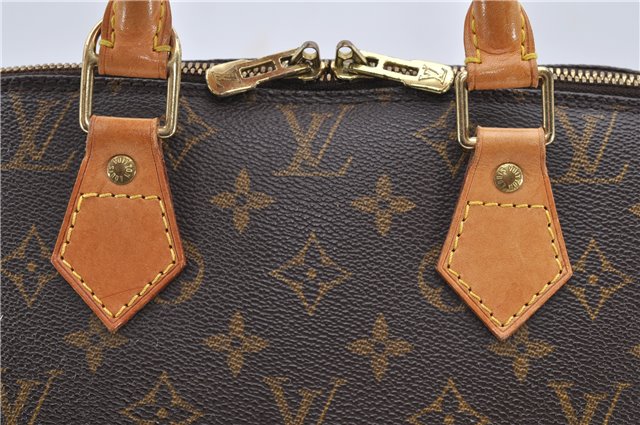 Authentic Louis Vuitton Monogram Alma Hand Bag Purse M51130 LV 2418D