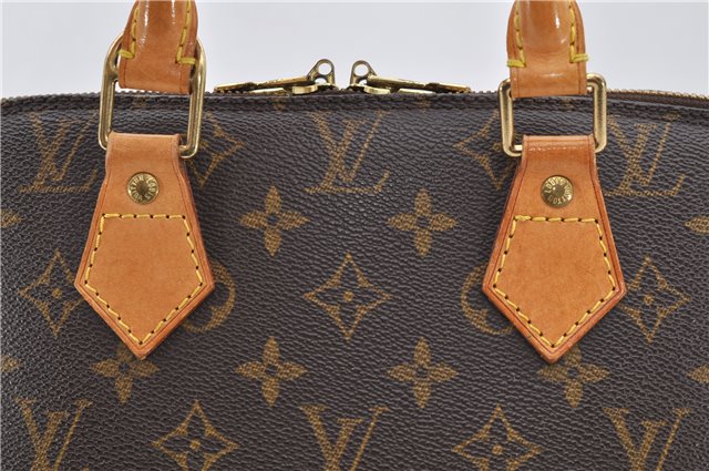 Authentic Louis Vuitton Monogram Alma Hand Bag Purse M51130 LV 2418D