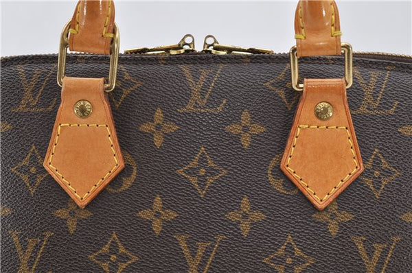 Authentic Louis Vuitton Monogram Alma Hand Bag Purse M51130 LV 2418D