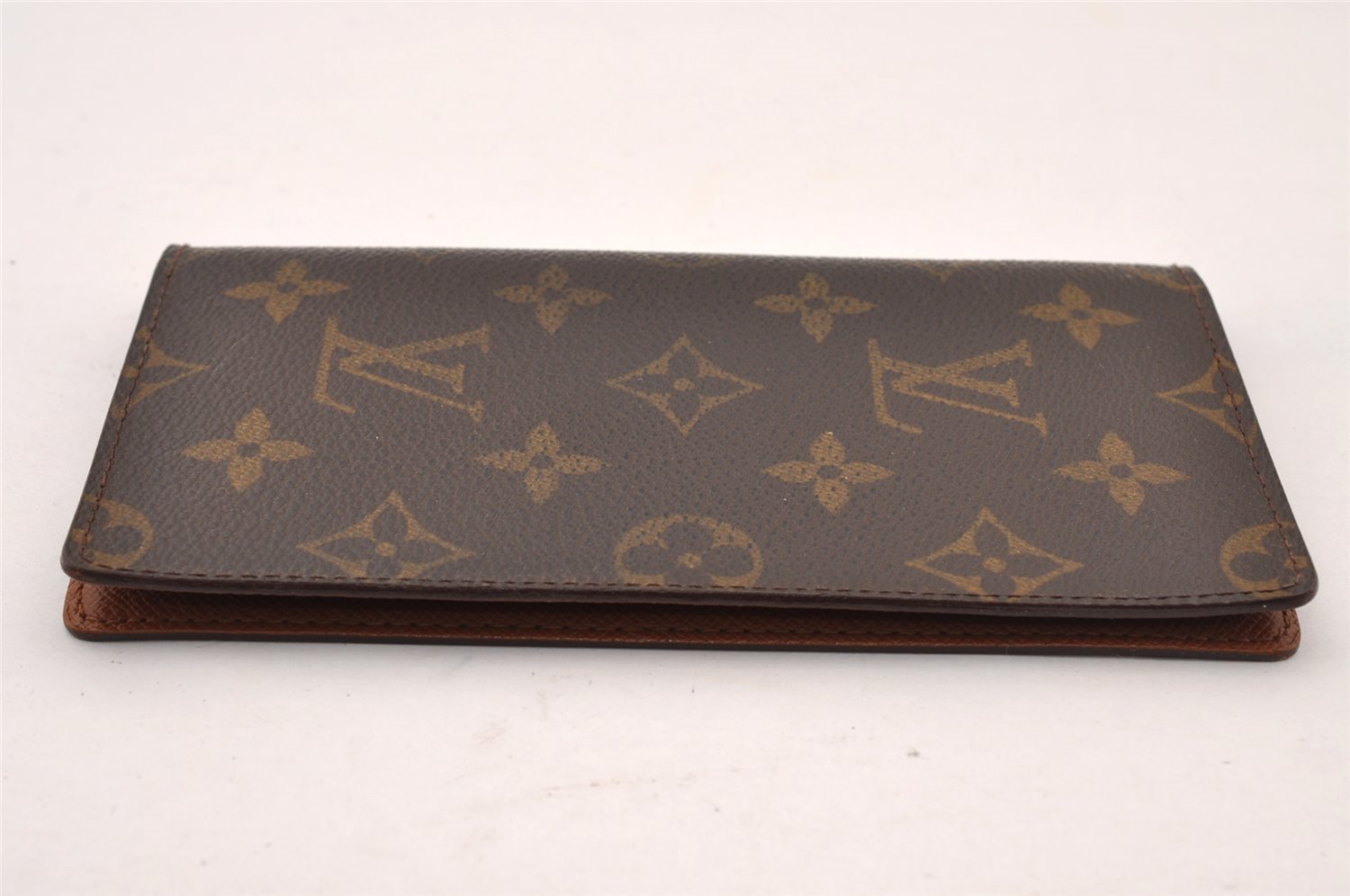 Authentic Louis Vuitton Monogram Agenda Poche Planner Cover R20503 LV 2418I
