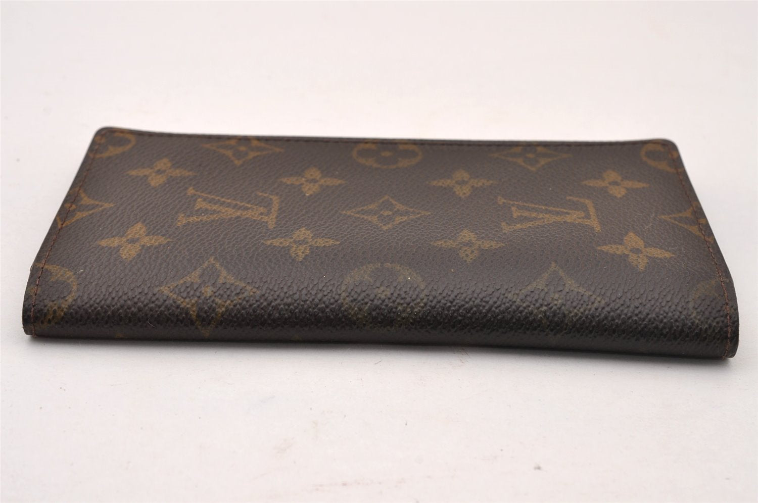 Authentic Louis Vuitton Monogram Agenda Poche Planner Cover R20503 LV 2418I