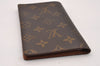 Authentic Louis Vuitton Monogram Agenda Poche Planner Cover R20503 LV 2418I