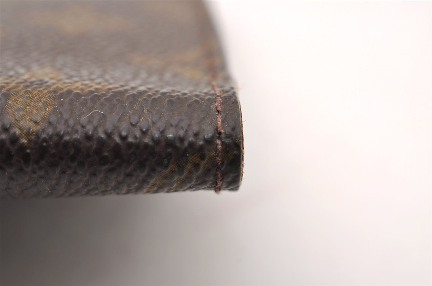 Authentic Louis Vuitton Monogram Agenda Poche Planner Cover R20503 LV 2418I