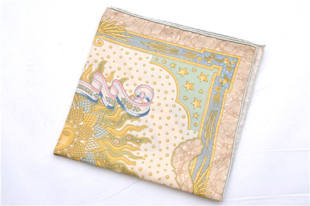 Authentic HERMES Petit Carre 40 Scarf Handkerchief 