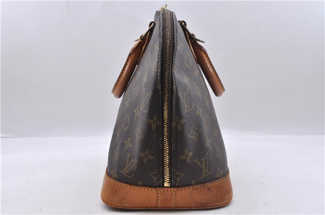 Authentic Louis Vuitton Monogram Alma Hand Bag Purse M51130 LV 2420D