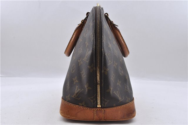 Authentic Louis Vuitton Monogram Alma Hand Bag Purse M51130 LV 2420D